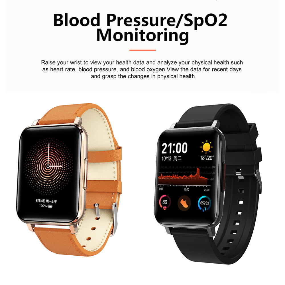 ZX19 Smart Watch Female Girl Fashion Smart Watch Heart Rate Blood 