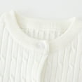 thumbnail image 7 of Girls Cardigan Toddler Sweaters Girls Girls Knit Cardigan Sweater Cotton Button Down Long Sleeve Kids School Uniform Fall Jacket, 7 of 7