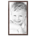 thumbnail image 2 of ArtToFrames 27" x 49" Honors Mahogany with Black Picture Frame, 27x49 inch Brown Wood Poster Frame (WOM-5154), 2 of 7