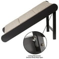thumbnail image 5 of PETMAKER Foldable Wooden Pet Ramp for Bed, Couch, or Vehicle (Gray/Cream), 5 of 11