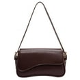 thumbnail image 1 of Bolso de hombro Amszke Y2K Trendy Monedero de cuero vegano café, 1 of 6