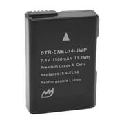 Replacement for Nikon D3300 Battery (2-Pack, 1500mAh)