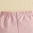 thumbnail image 4 of mgoYE Toddler Girl Outfits Toddler Girl Easter Outfit Baby Girl Bunny T Shirt Top Flared Pants Set 2 Piece Spring Clothes(Pink,2-3 Years), 4 of 6