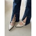 thumbnail image 1 of Zapatos Mary Jane de primavera 2023, zapatos de tacón alto para mujer, zapatos de tacón bajo elegantes a la moda, zapatos de punta estrecha para fiesta y oficina, zapatos para mujer 37 Gao Jinjia LED, 1 of 2
