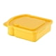 thumbnail image 4 of Caja para sándwiches y tostadas, fácil de limpiar, para el hogar, para guardar verduras, bentos, Amarillo, 4 of 9