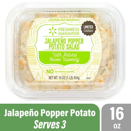 Freshness Guaranteed Ready-to-Serve Jalapeno Popper Potato Salad, 16 oz Small Tub (Refrigerated)