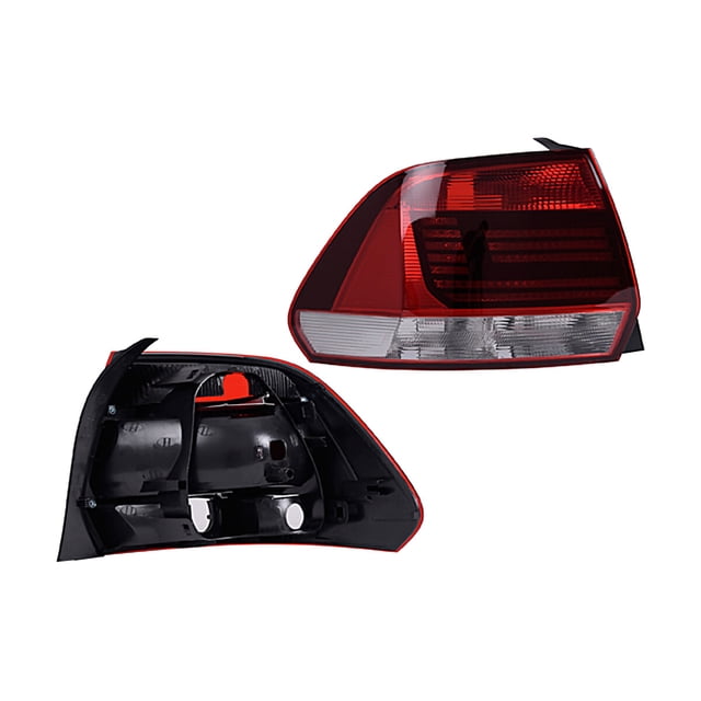 Calavera Vento 2016 A 2020 Volkswagen Izq Roja/Blanca Genérica .