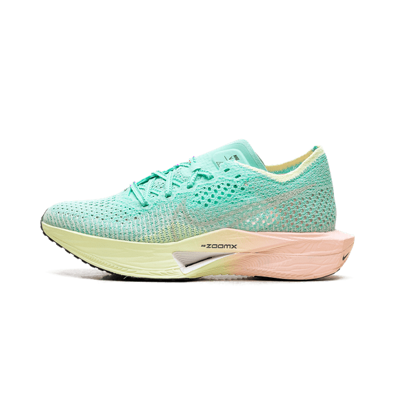 NIKE WOMENS ZoomX Vaporfly 3 Womens "Mint Foam Sunset Tint" HQ3505 379 HQ3505 379 from Stadium Goods