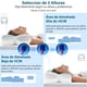 thumbnail image 3 of Almohada Memory Foam, Almohada Cervical para Aliviar el Dolor de Cuello, Almohada Ortopédica para Quienes Duermen de Lado, Boca Arriba y Boca Abajo, con Funda de Almohada, 3 of 7