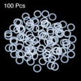 thumbnail image 2 of Uxcell 10mm OD 7mm ID 1.5mm Width Silicone Seal O-Rings White 100 Pack, 2 of 6