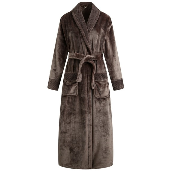 Richie House Women's long sleeve robe RH1591