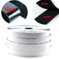 thumbnail image 2 of 5MrterStrong Self Adhesive Hook and Loop Fastener Tape Nylon Sticker Adhesive with Glue for DIY Craft Accessories20/25/30/50 MM White 2Meter 25MM, 2 of 6