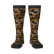 thumbnail image 1 of Fotbe Leopard Print Calcetas Divertidas Estampadas para Hombre y Mujer, Calcetas de Algodón hasta la Rodilla para Caminar, Correr, Enfermería y Embarazo, 1 of 6