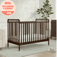thumbnail image 3 of Delta Children Lily 4-in-1 Convertible Crib & Delta Children Lily 3 Drawer Dresser with Interlocking Drawers, 3 of 4