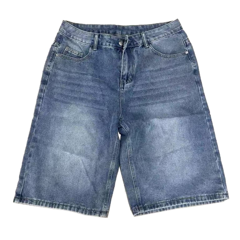 Baggy Cargo Shorts for Men Elastic Waist Jorts Oversized