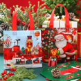 thumbnail image 4 of Bolsas de regalo de Navidad Chapou, 100 unidades, reutilizables, no tejidas, 4 of 7