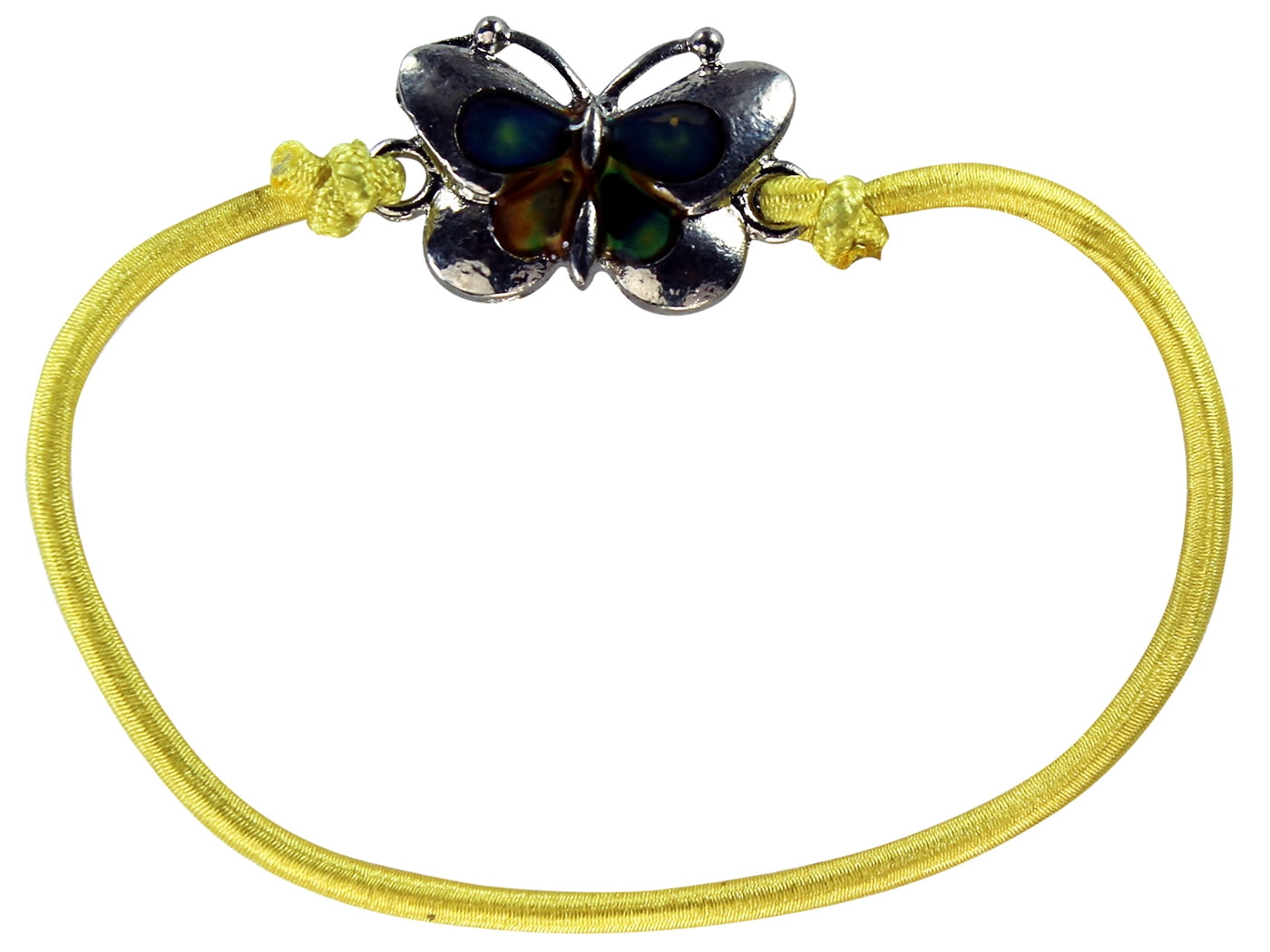 Yellow butterfly bracelet Clearance