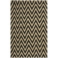 thumbnail image 7 of SAFAVIEH Organic Glanville Chevron Jute Area Rug, Black/Natural, 6' x 9', 7 of 7
