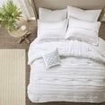 thumbnail image 2 of Madison Park MP10-2528 Celeste 5 Piece Comforter Set, King, White, 2 of 5