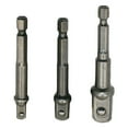 thumbnail image 3 of Paquete De 3 Adaptadores De Punta De Manguito Hexagonal Tuerca De Taladro Barras De Conversión De Manguito Zulema Adaptador de punta de vaso, 3 of 7