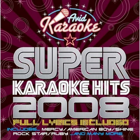 Various Artists - Super Karaoke Hits 2008 - Music & Performance - CD