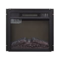 thumbnail image 6 of Black Slim Electric Fireplace Heater Tempered Glass | 1400W | Remote & Touch Control, 6 of 11