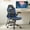 Blue, variant on GIANNA Computer Gaming Chair, Ergonomic PU Leather Racing Chair with Flip-up Armrest, Black Red