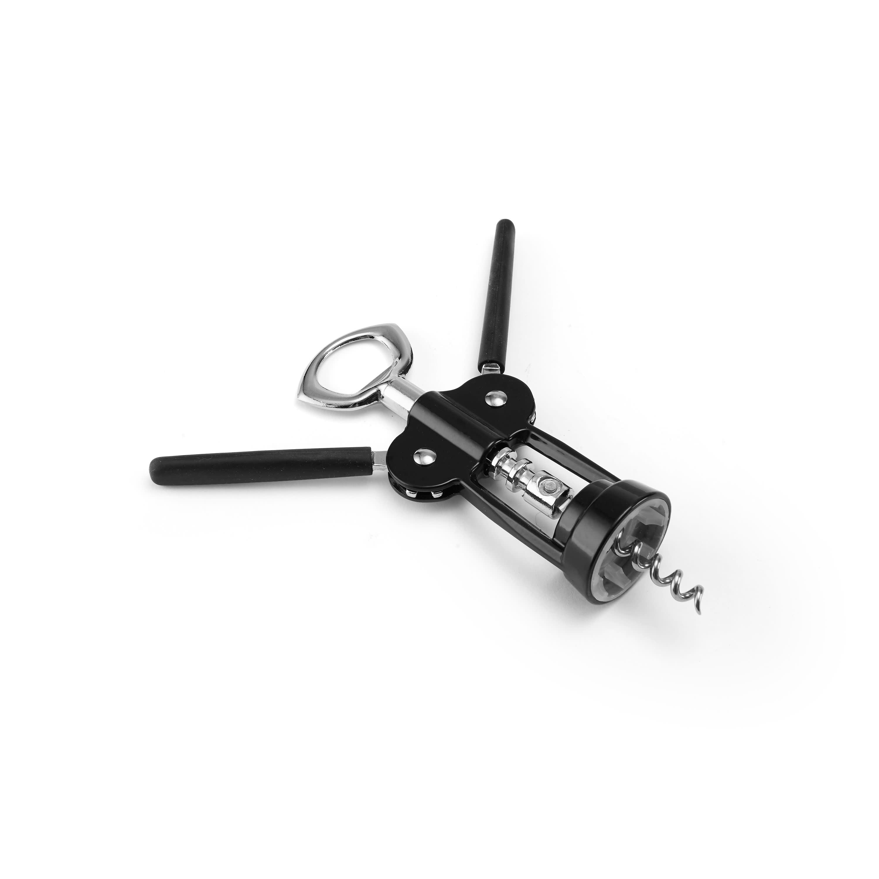 Farberware Pro Hi-Tech Black Wing Corkscrew Bottle Opener - Lumber King