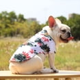 thumbnail image 4 of Camisa para perro con estampado de piñas ajustable para gato y cachorro, 4 of 5