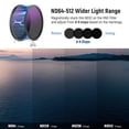 thumbnail image 4 of Filtro NEEWER HD True Colors de 77 mm variable ND2-512 (1-9 pasos), 4 of 8