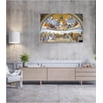 thumbnail image 4 of HFDF Disputation of the Holy Sacrament by Raphael, Acid-Free Cotton Canvas by Giclee Prints and Stretched Canvas Art for Office Decor and Home Decor. 20x16inch Framed, 4 of 7