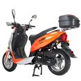 X-pro Moped Scooter 12 MC-N035-Orange Aluminum Wheels