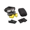 Revision Snowhawk Goggle System Deluxe Kit, Black Frame -