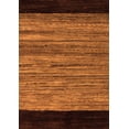 thumbnail image 1 of Ahgly Company Indoor Rectangle Abstract Orange Modern Area Rugs, 7' x 9', 1 of 4