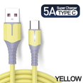 thumbnail image 1 of Cable de carga rápida 5A, cable de cargador USB tipo C para samsung, cargador de cable de datos de silicona para xiaomi, huawei, cable de USB-C, Micro cable Tan Jianjun unisex, 1 of 2