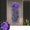 A1#Purple, variant on 10 Pcs Faux Wisteria Ceiling Flowers Hanging Decor 24 Inch Artificial Wisteria Hanging Flowers Garland Wedding Arch Backdrop Wall Outdoor Spring Flower Greenery Plants Fake Vine Decorations