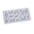 thumbnail image 2 of Modelo de silicona de mariposa, con orificio, joyería flexible de diferentes formas, modelo de fundición de silicona para jabón, dijes para bolsos,, 2 of 8