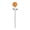 Orange, variant on Garden Wind Spinner Metal Sculpture with Stake, 45.6" Colorful Flower Windmill Outdoor Decor, Handheld Pinwheel Toy Decoration for Backyard, Patio & Yard Weather Resistant Kinetic Art, Yellow