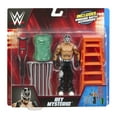 thumbnail image 3 of WWE Action Figure Rey Mysterio with Ringside Battle Accessories, 3 of 7
