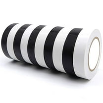 Viaky 15mm x 18m Electrical Insulation Tapes-Flame Retardant Waterproof PVC Tape Vinyl Insulating Backing 0.6" W x 60Ft L