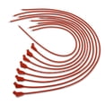 thumbnail image 4 of Taylor Cable 70253 8mm Pro Wire Red Spark Plug Wire Set, 4 of 4