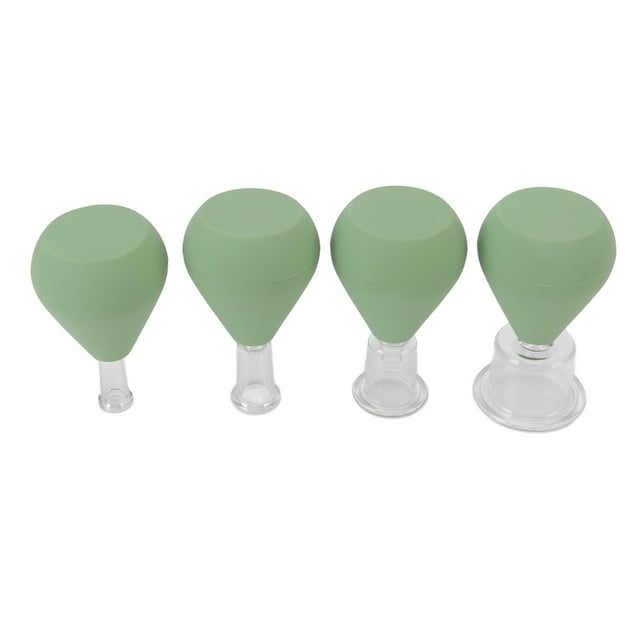 Facial Cupping Therapy Set, Reduce Fine Lines Face Vacuum Suction Cup Soft Tighten Skin For Physical Therapy For Beauty