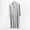 Gray, variant on Men& Women's V-Neck Modal Button Front Sleep Robe, Loose 3/4 Sleeve Bath Dress with Pockets for Couples Blue XXL