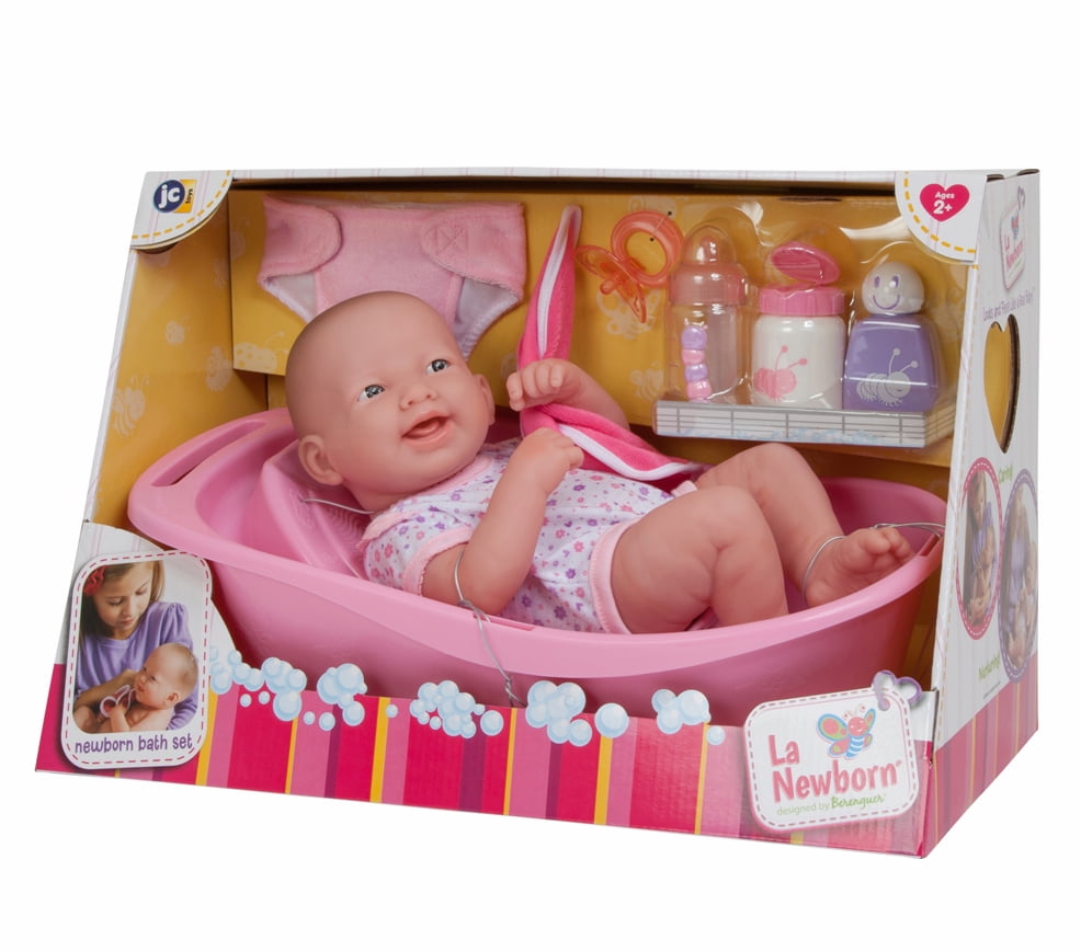 la newborn bath set