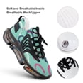 thumbnail image 4 of Love Walking Shoes for Men Woman Lightweight Tennis Fashion Elastic Sports Shoes Cushion Basketball Shoes, 4 of 7