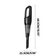 thumbnail image 5 of Fufafayo 2Pcs Handheld Vacuum Cleaner, Handheld Vacuum Cleaner, Cordless Stick Vacuum, Portable Carpet Cleaner, High Suction for Home, Car, Stairs, Compact Storage, Rechargeable Battery, 5 of 9