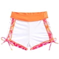 thumbnail image 6 of Lanbubble Girls Swimsuit 3-Piece Zip Long Sleeve Rash Guard Bathing Suits Bikini Boyshort Set Summer Swimwear 13-14 Years, 6 of 8
