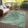 thumbnail image 6 of Addison Rugs Chantille Indoor/Outdoor Transitional Modern Green Washable Rectangle Rug, 10' x 14', 6 of 6