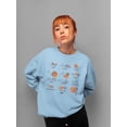 thumbnail image 2 of Celestial Zodiac Emoji - Astrology Horoscope Constellation Women's Sweatshirt, 2 of 4