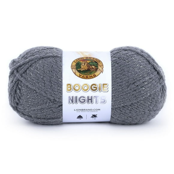 Lion Brand Yarn 509-150 Boogie Nights VIP Super Soft Metallic Yarn